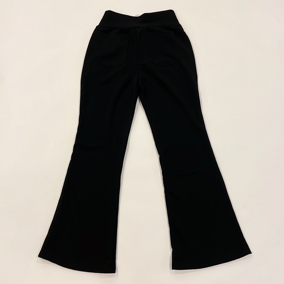 SHEIN Solid High Waist Wide Leg Pants Bootcut Wide Leg Pants Dress Pants - Picture 6 of 10